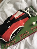 Golf Bag cake